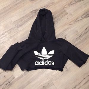 Cropped Adidas Hoodie